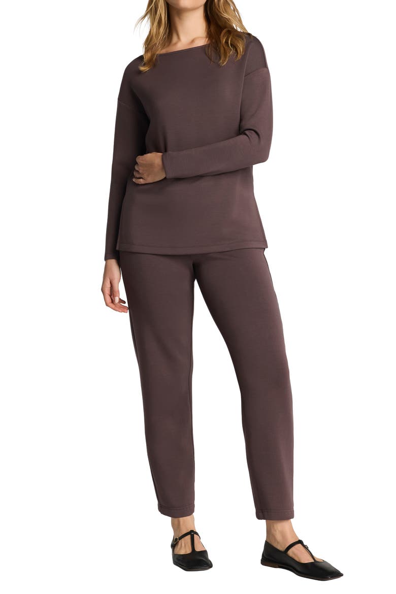 AirEssentials Straight Leg Ankle Pants, Alternate, color, DARK CACAO