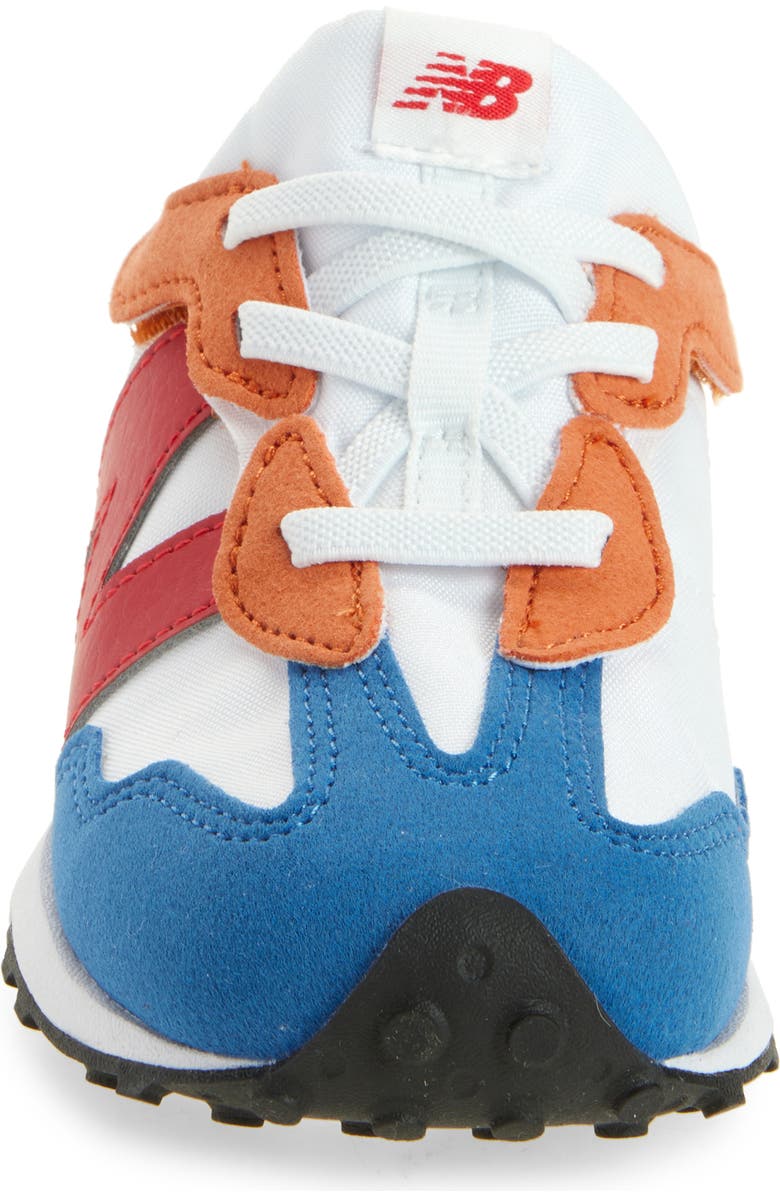 New Balance Kids' 327 Sneaker, Alternate, color, White/ Team Red
