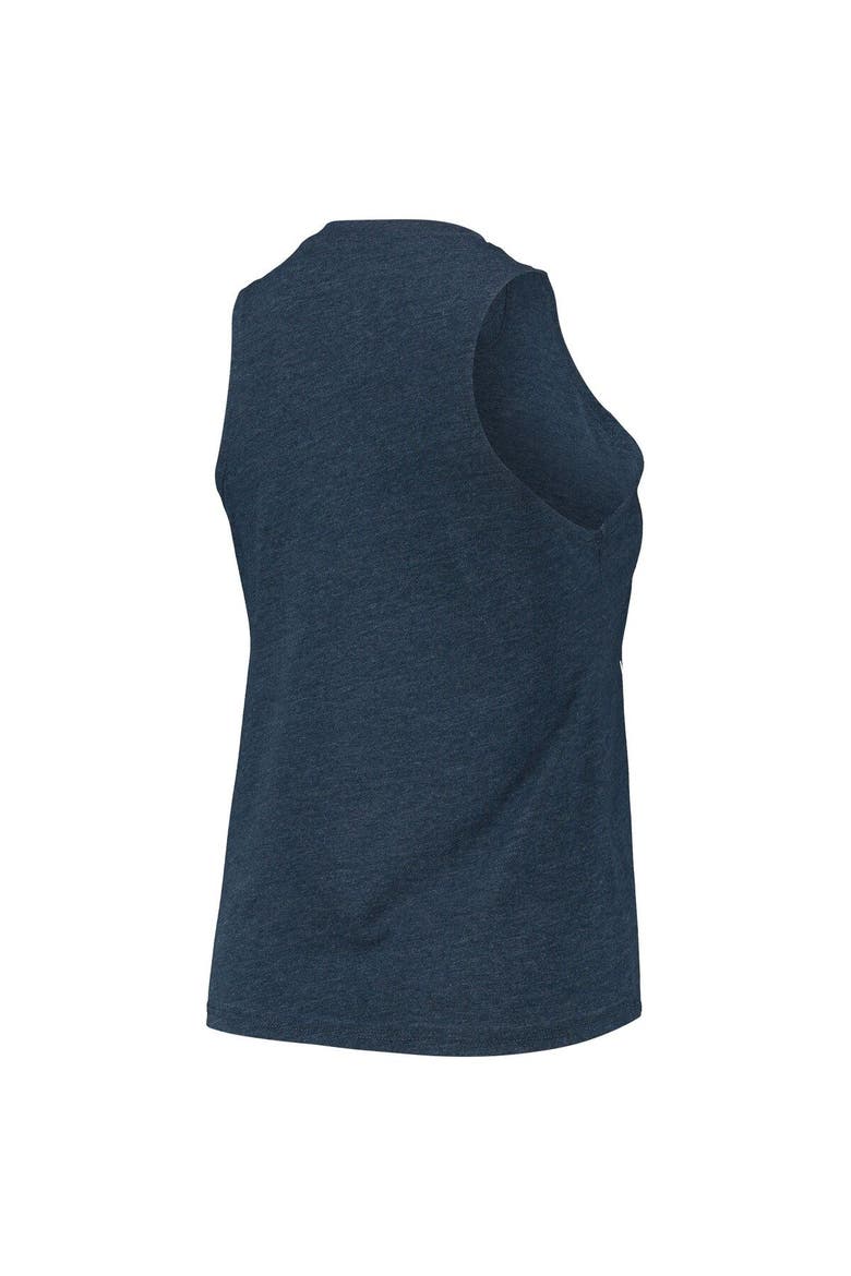 Women's Concepts Sport Gray/Navy New York Yankees Meter Muscle Tank Top & Pants Sleep Set, Alternate, color, Gray