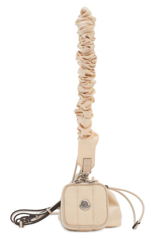 Moncler Double Pouch Top Handle Bag In White