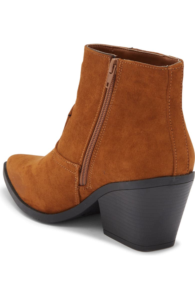 Reaction Kenneth Cole Elenor Block Heel Bootie, Alternate, color, Cognac