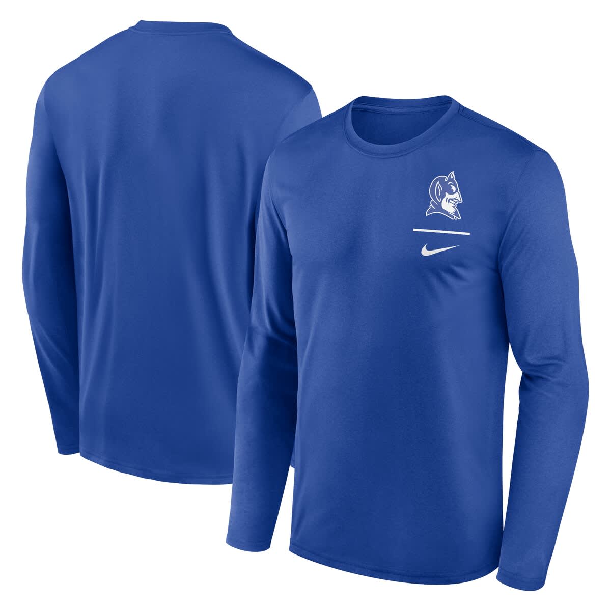 duke nike long sleeve shirt