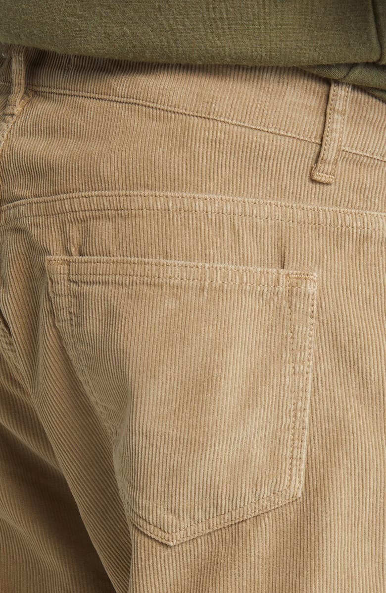 Officine Générale James Corduroy Five Pocket Pants, Alternate, color, Khaki