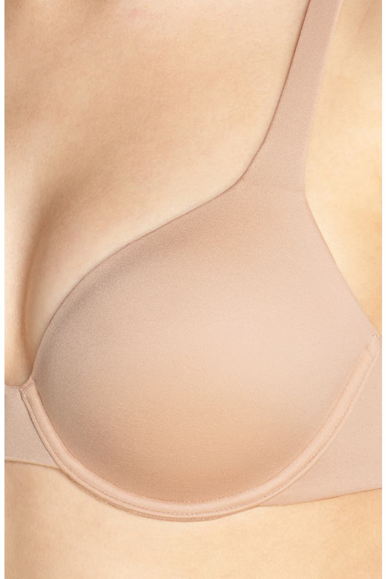 Euphoria Underwire Full Fit Contour Bra, Alternate, color, CAFÉ