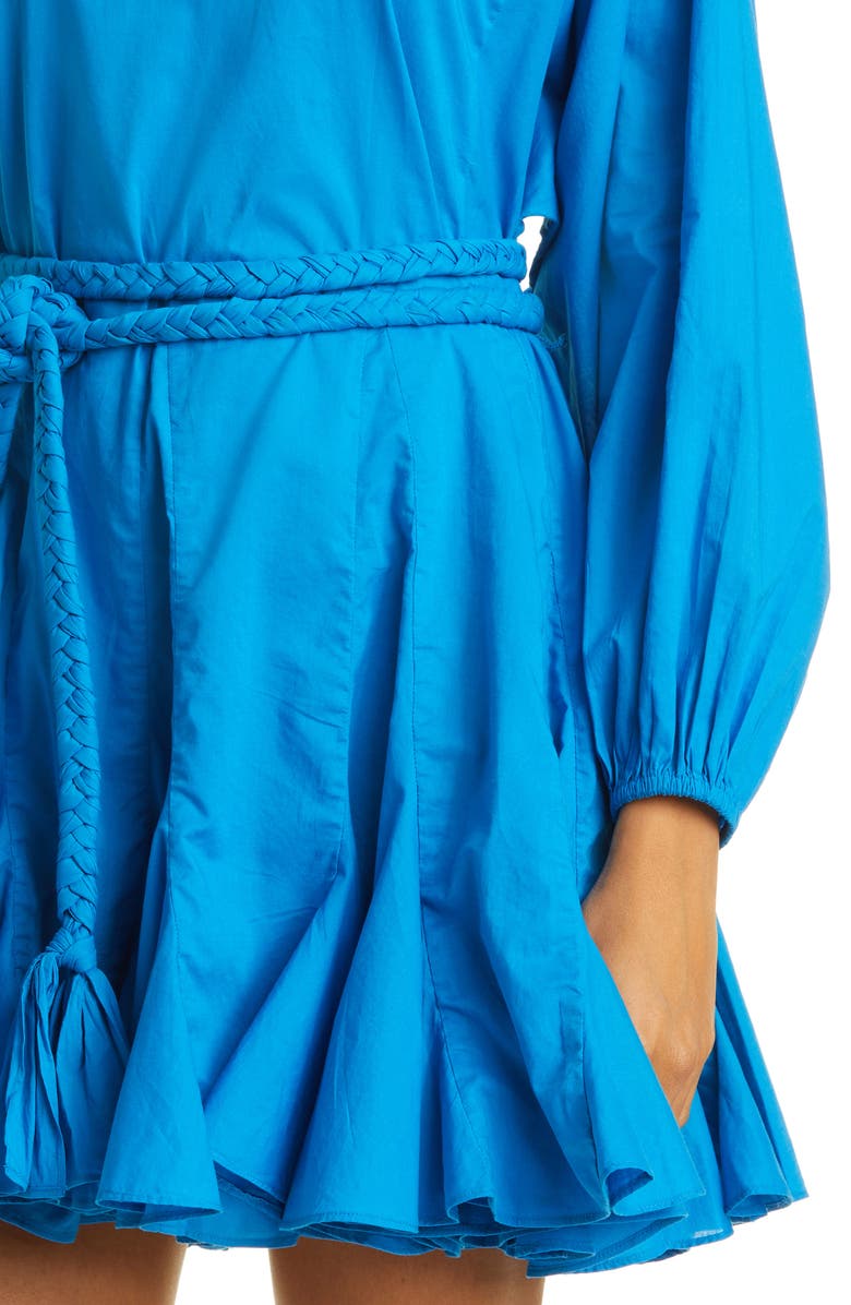 RHODE Ella Long Sleeve Dress, Alternate, color, 