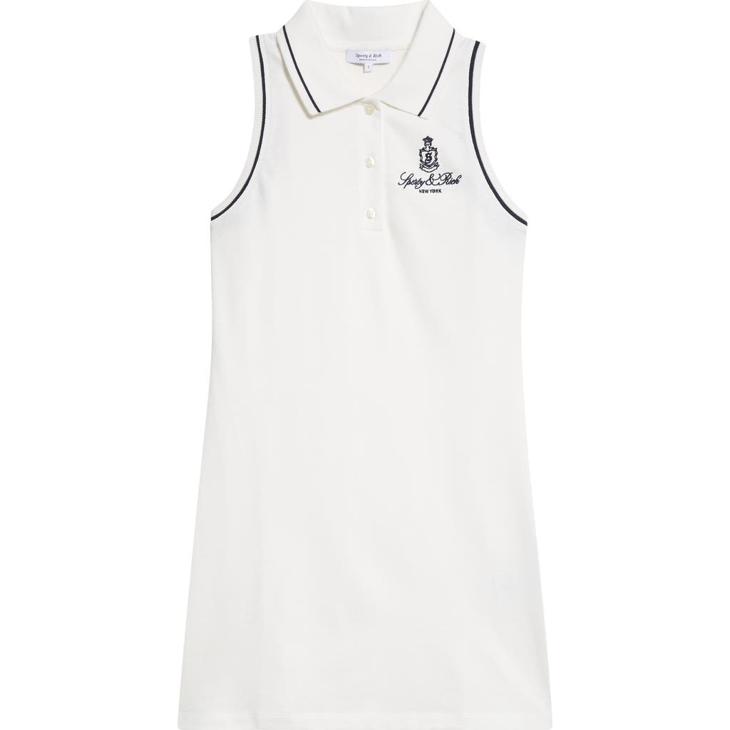 Sporty And Rich Sporty & Rich Vendome Piqué Polo Dress