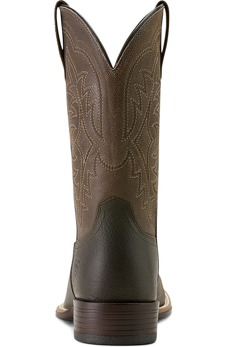 Ariat Ryden Ultra Wide Square Toe Cowboy Boot, Alternate, color, Smokey Brown
