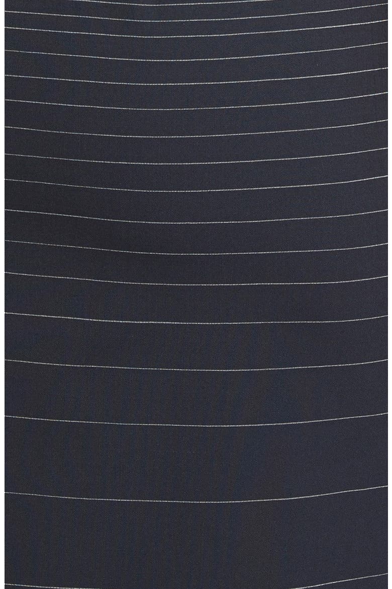 'Dinoma' Dégradé Stripe Suiting Sheath Dress, Alternate, color, NAVY FANTASY