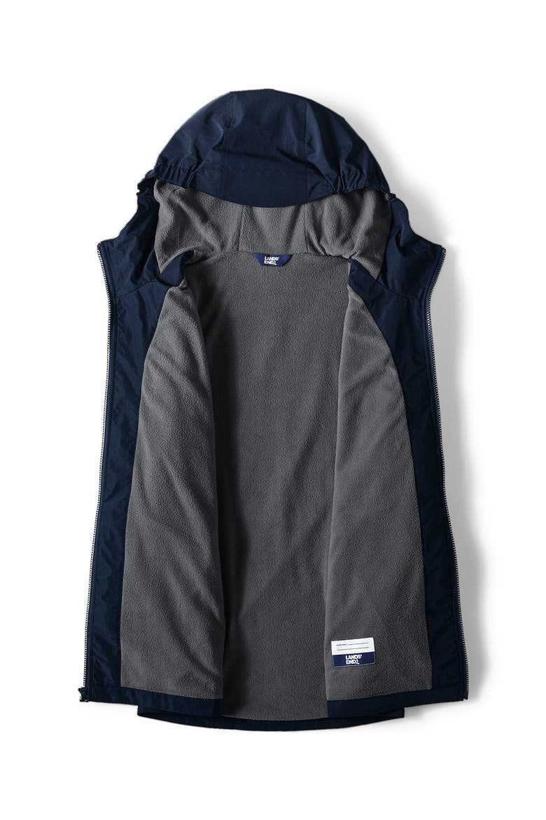 School Uniform  Rain Jacket, Alternate, color, Classic Navy