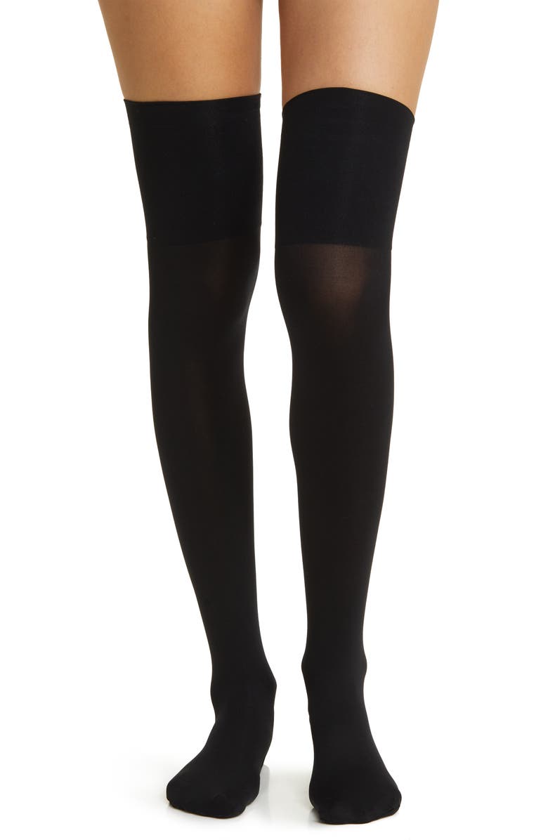 Hue Microfiber Over the Knee Boot Liners, Alternate, color,