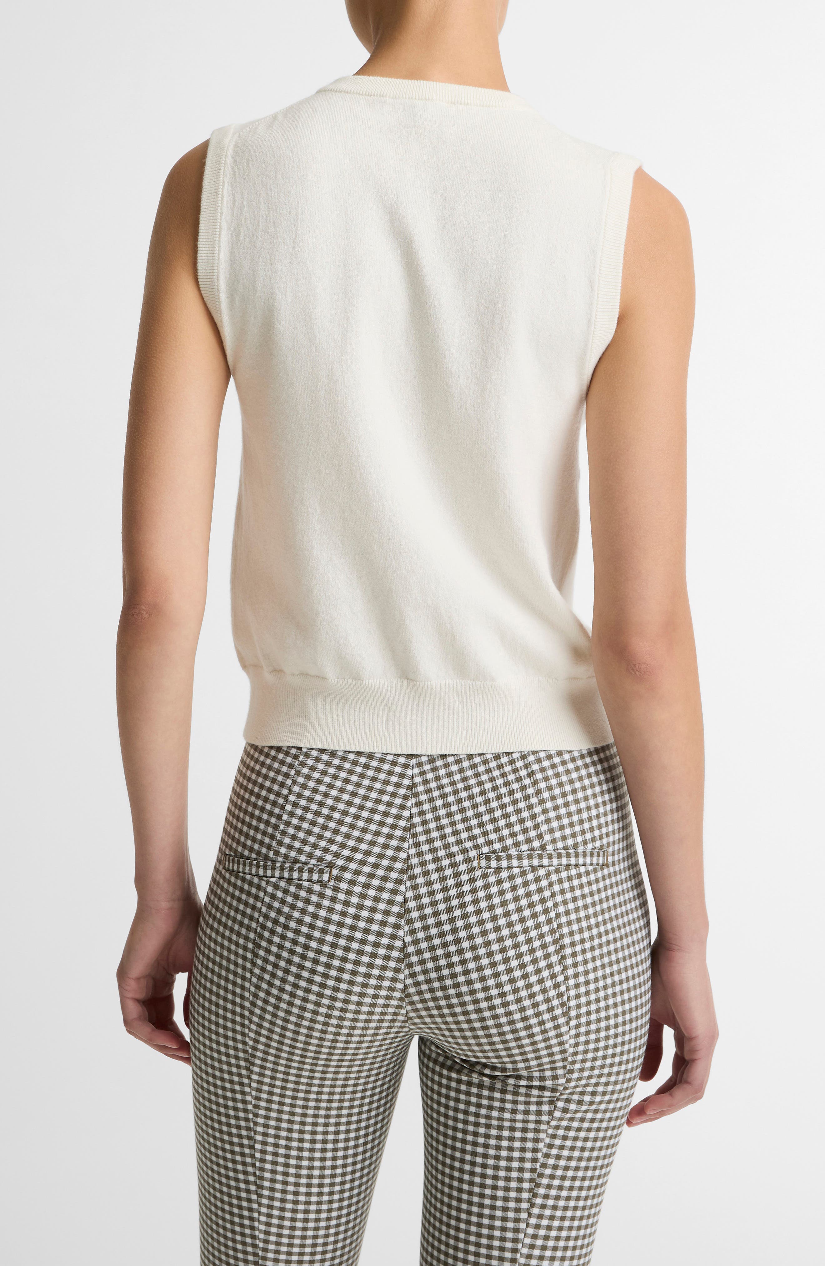 Button Front Sweater Vest - image 2