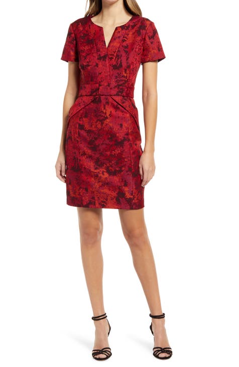 Red cocktail dress nordstrom online