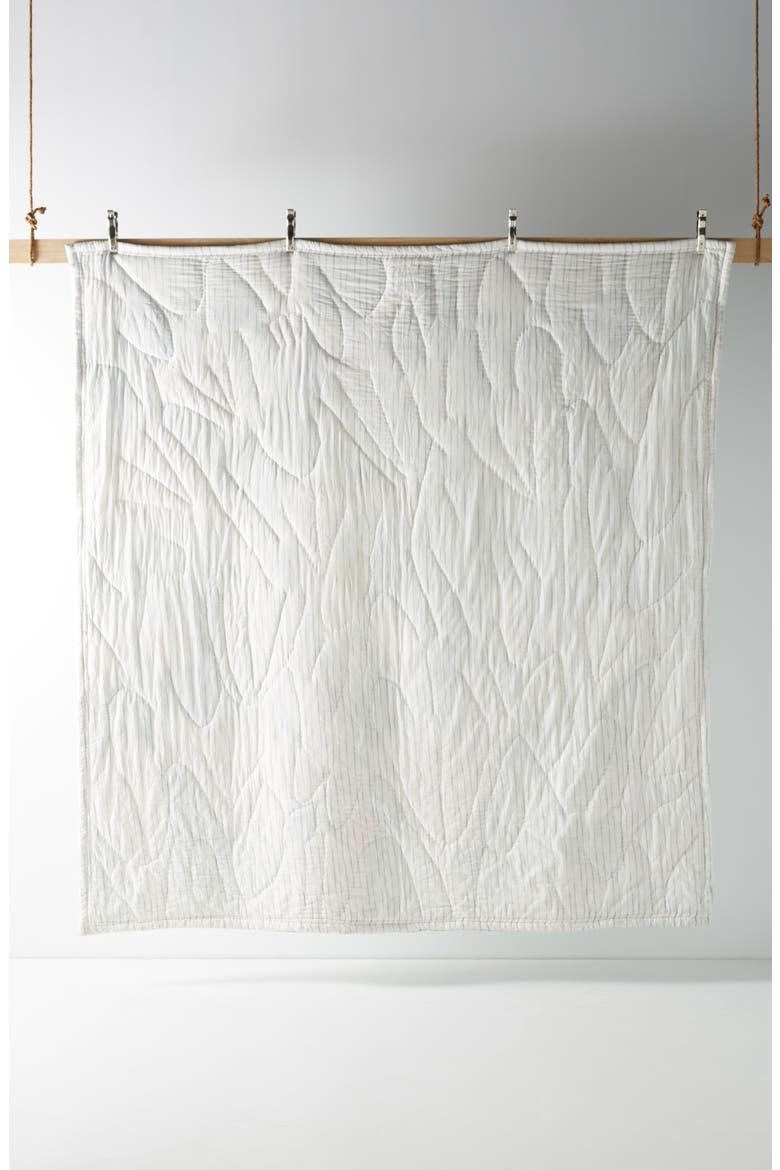 Anthropologie Laci Fowler Quilt, Alternate, color, BLUE