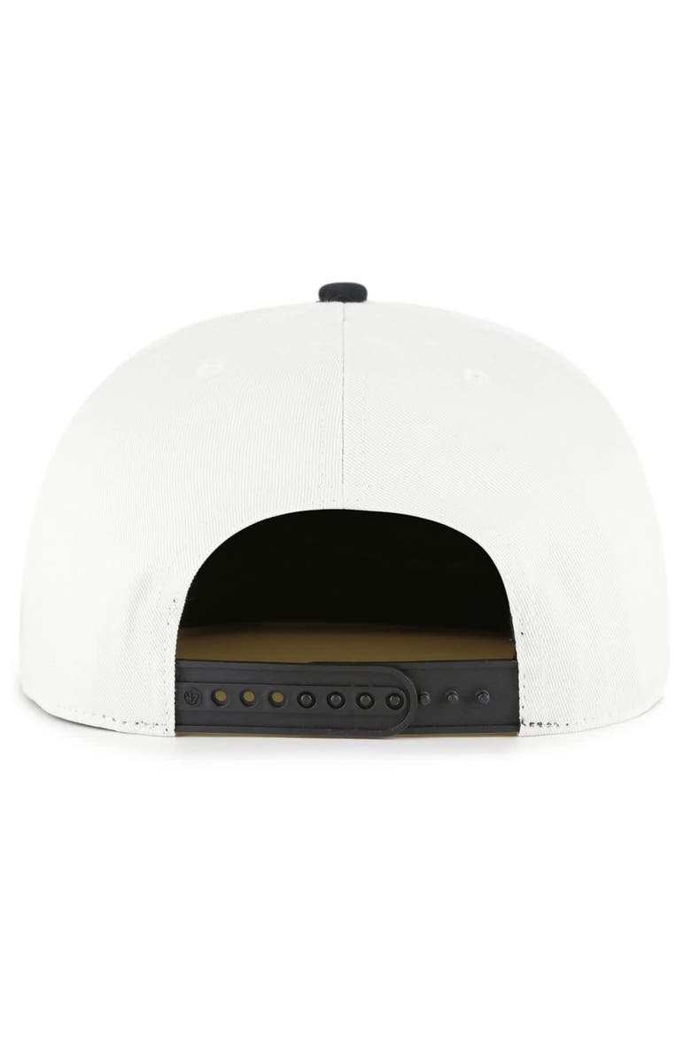 '47 Men's '47 White/Black Baltimore Orioles Foundation Captain Snapback Hat, Alternate, color, White