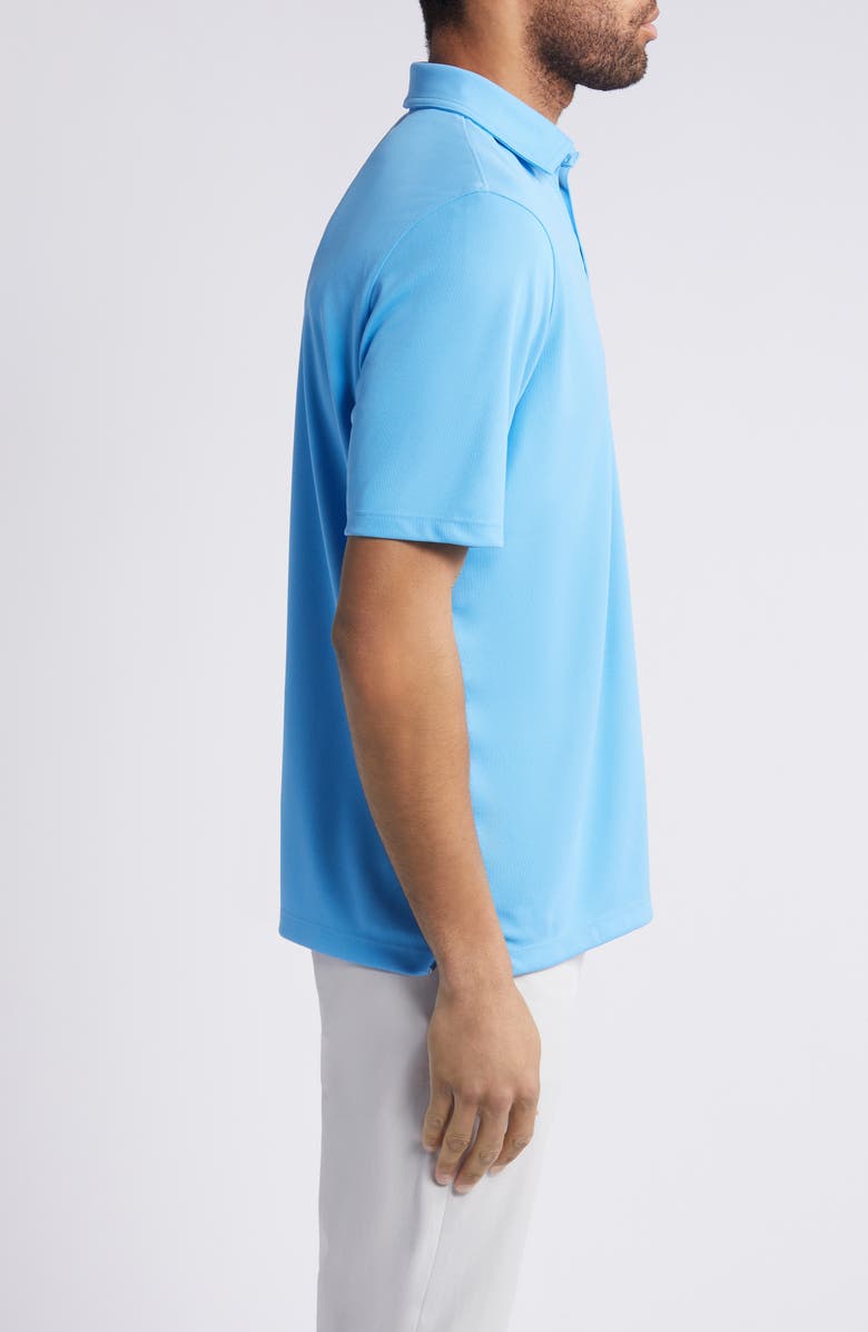 Johnston & Murphy XC4<sup>®</sup> Cool Degree Performance Golf Polo, Alternate, color, Light Blue