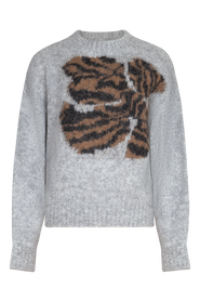 Untitled in Motion Folari Alpaca Blend Relaxed Fit Pullover