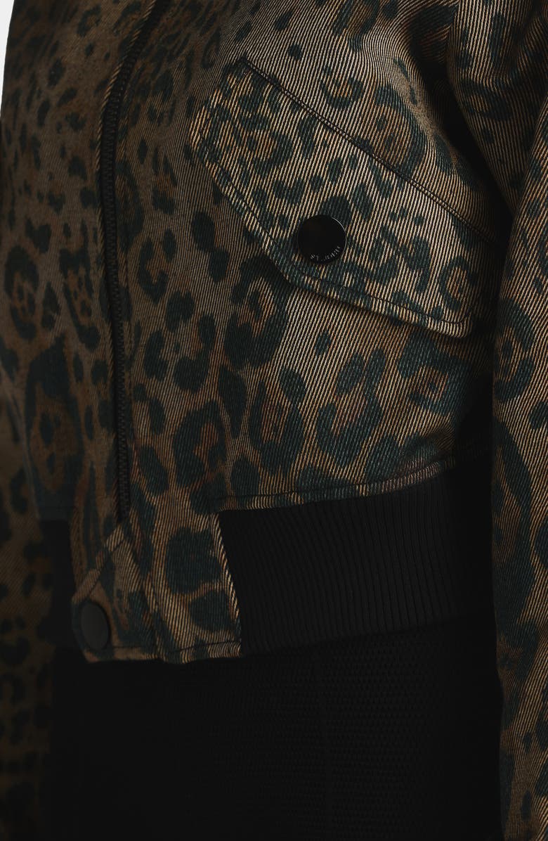 St. John Collection Leopard Jacquard Blazer, Alternate, color, 