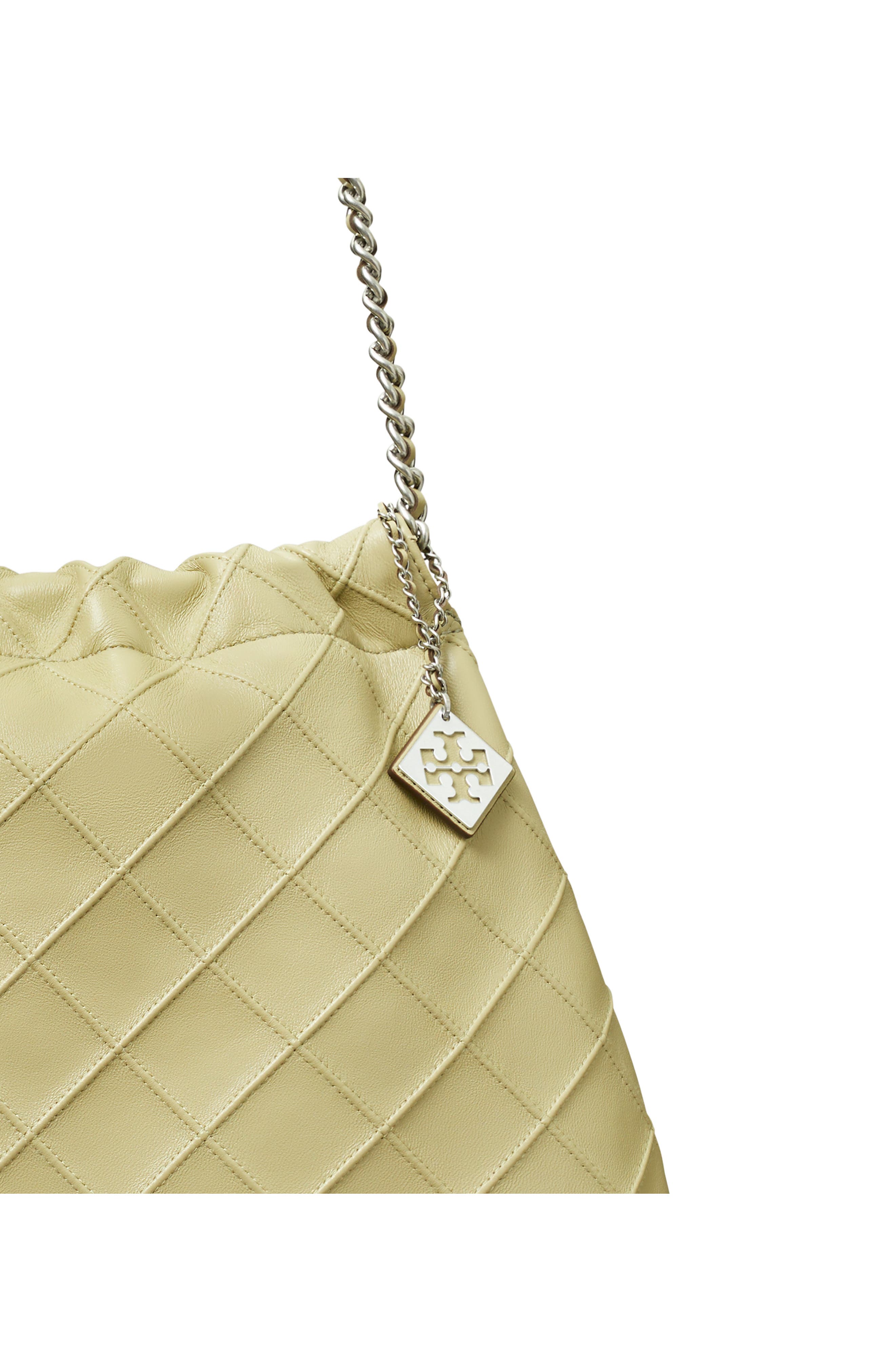 Fleming Soft Quilted Leather Hobo Bag, Alternate, color, OLIVE SPRIG
