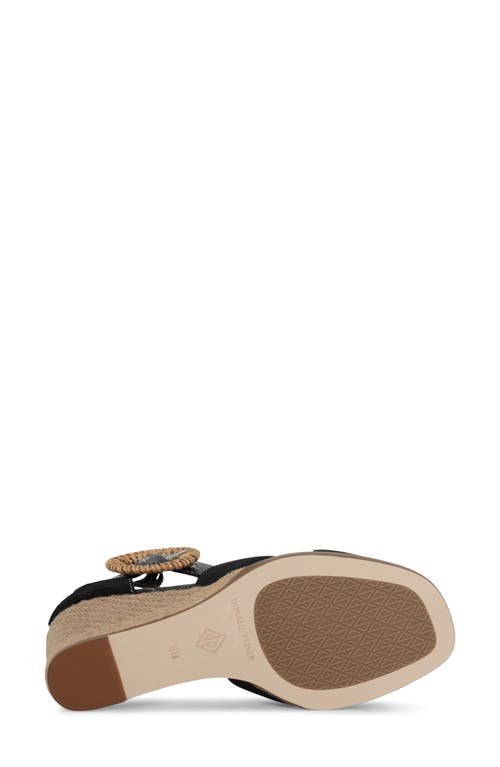 Shop Donald Pliner Wedge Sandal In Black