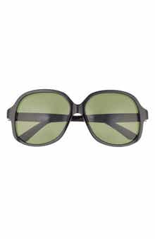 50mm Polarized Round Sunglasses
