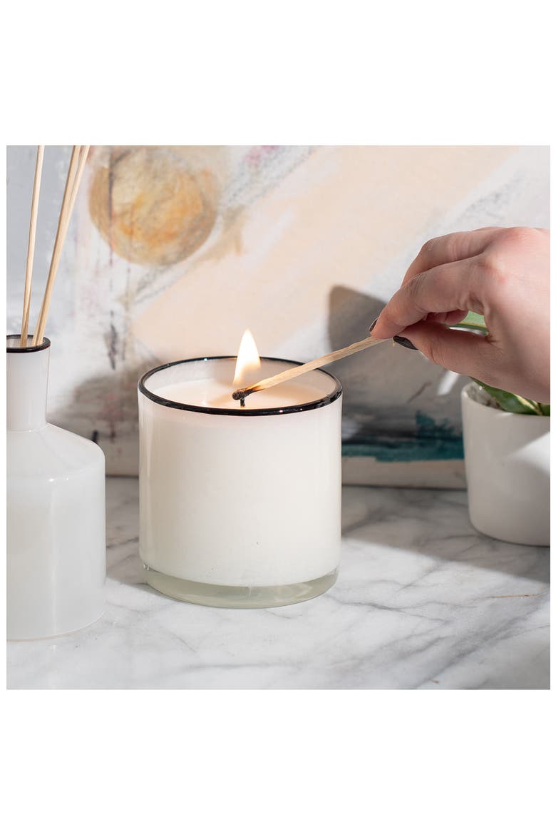 Champagne Classic Candle, Alternate, color, WHITE