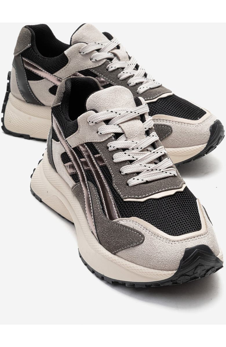 Prologue Shoes Calina Sneaker, Main, color, Black