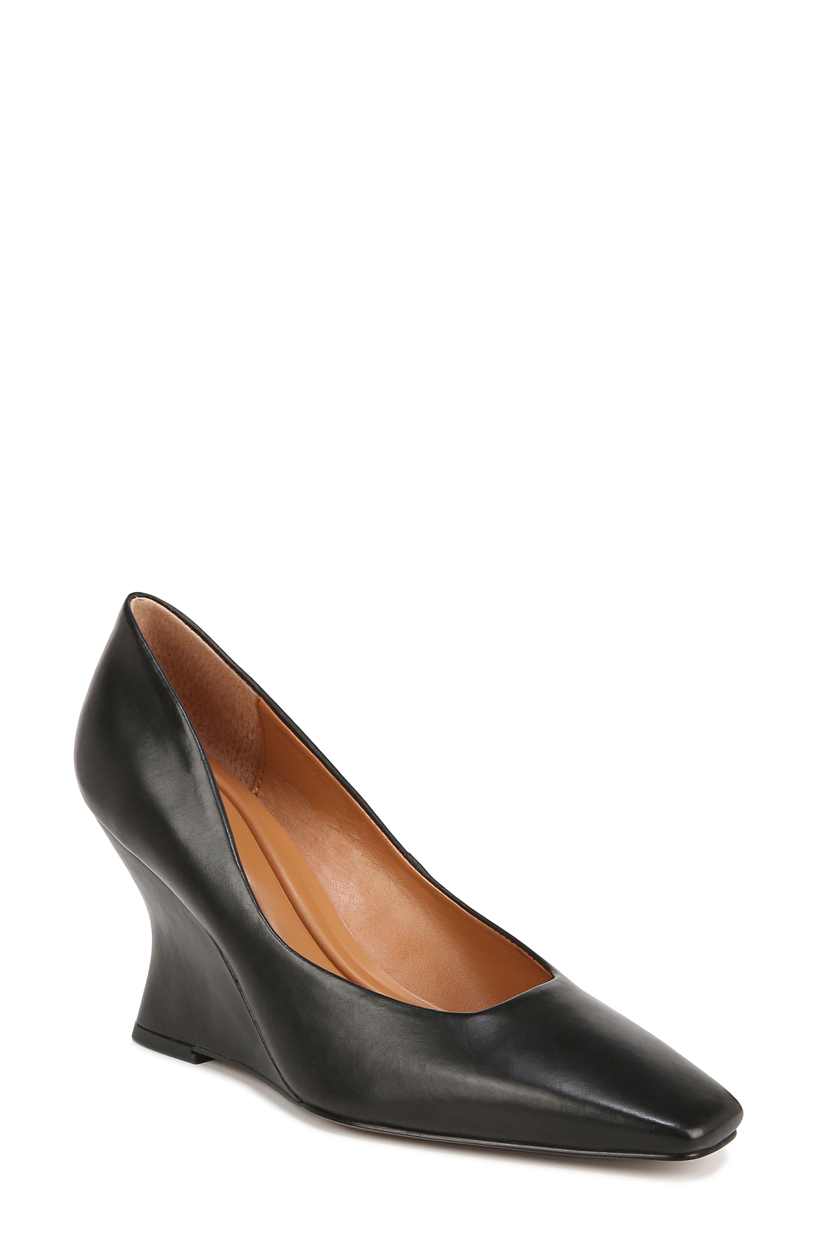 SARTO by Franco Sarto Carina Square Toe Wedge Pump, Main, color, 