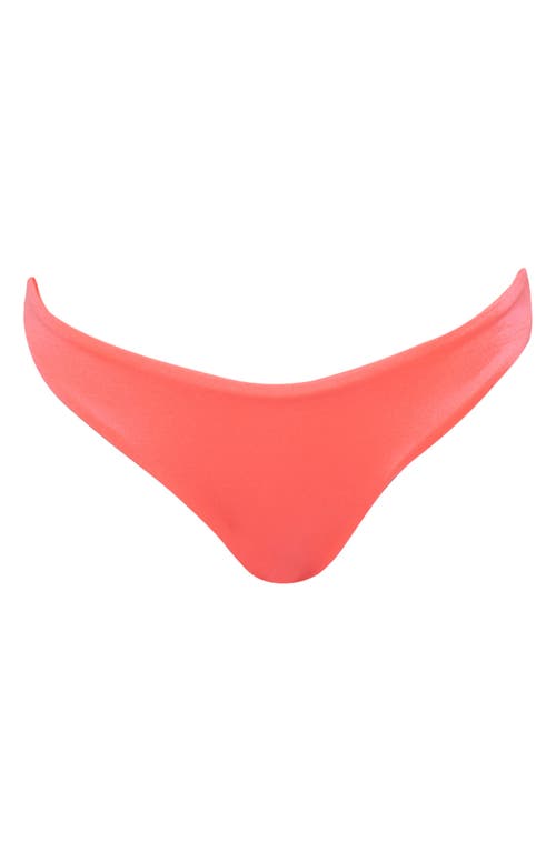 Maaji Cerise Sublimity Reversible Bikini Bottoms In Bright Pink