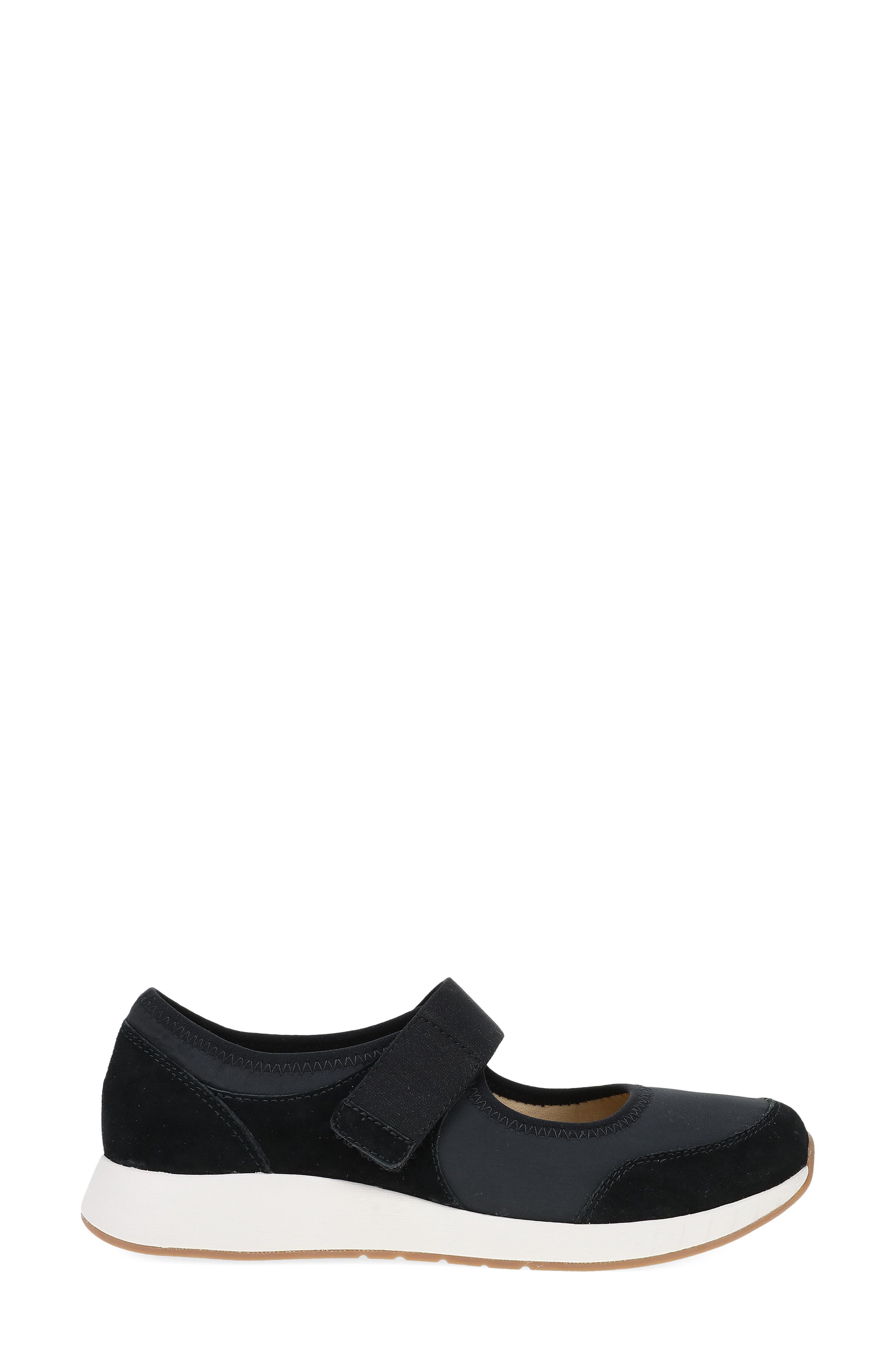 Carolina Mary Jane Sneaker, Alternate, color, BLACK SUEDE