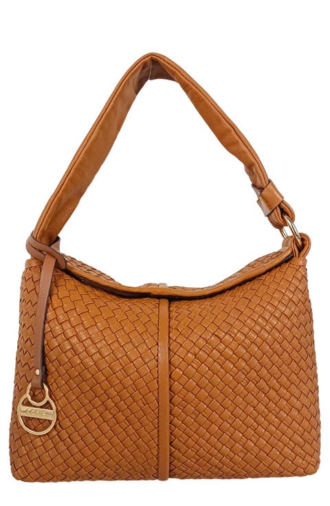 Ainsley Woven Shoulder Bag