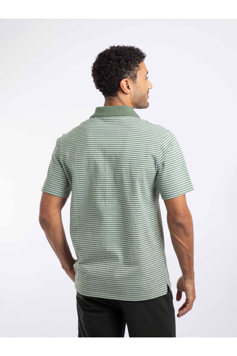 Virgil Short Sleeve Polo Shirt, Alternate, color, Woodland Sage