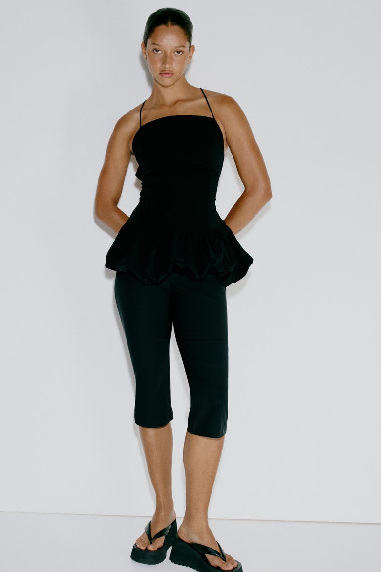 Capri Pants, Alternate, color, Black