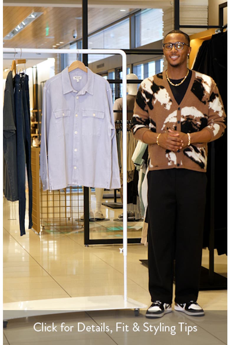 Garment Dyed Straight Hem Work Shirt video