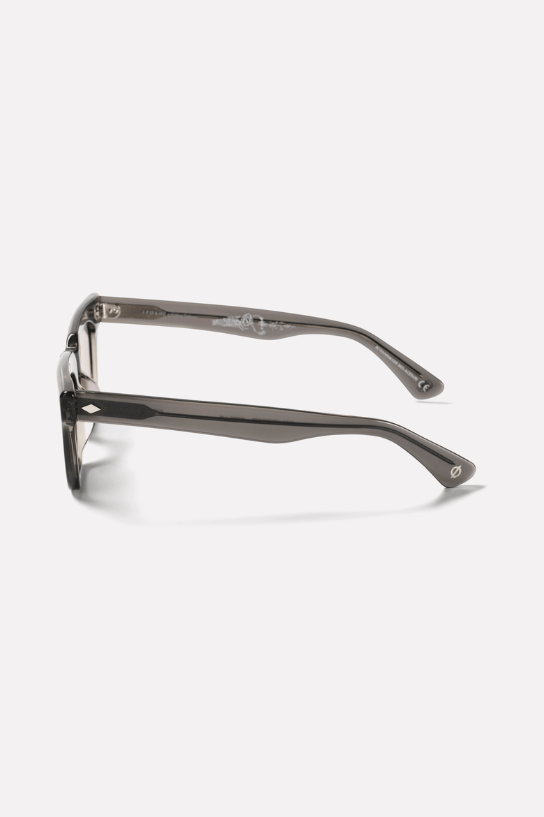 Stereo x Eithan Osborne Sunglasses, Alternate, color, Iced Grey Polished / Grey
