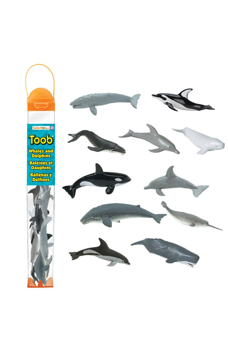 Safari Ltd. Whales And Dolphins Toy, Main, color, NO COLOR