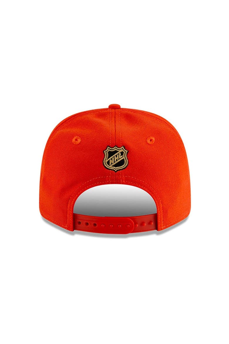 Men's New Era  Orange Anaheim Ducks 9SEVENTY Adjustable Hat, Alternate, color, Orange