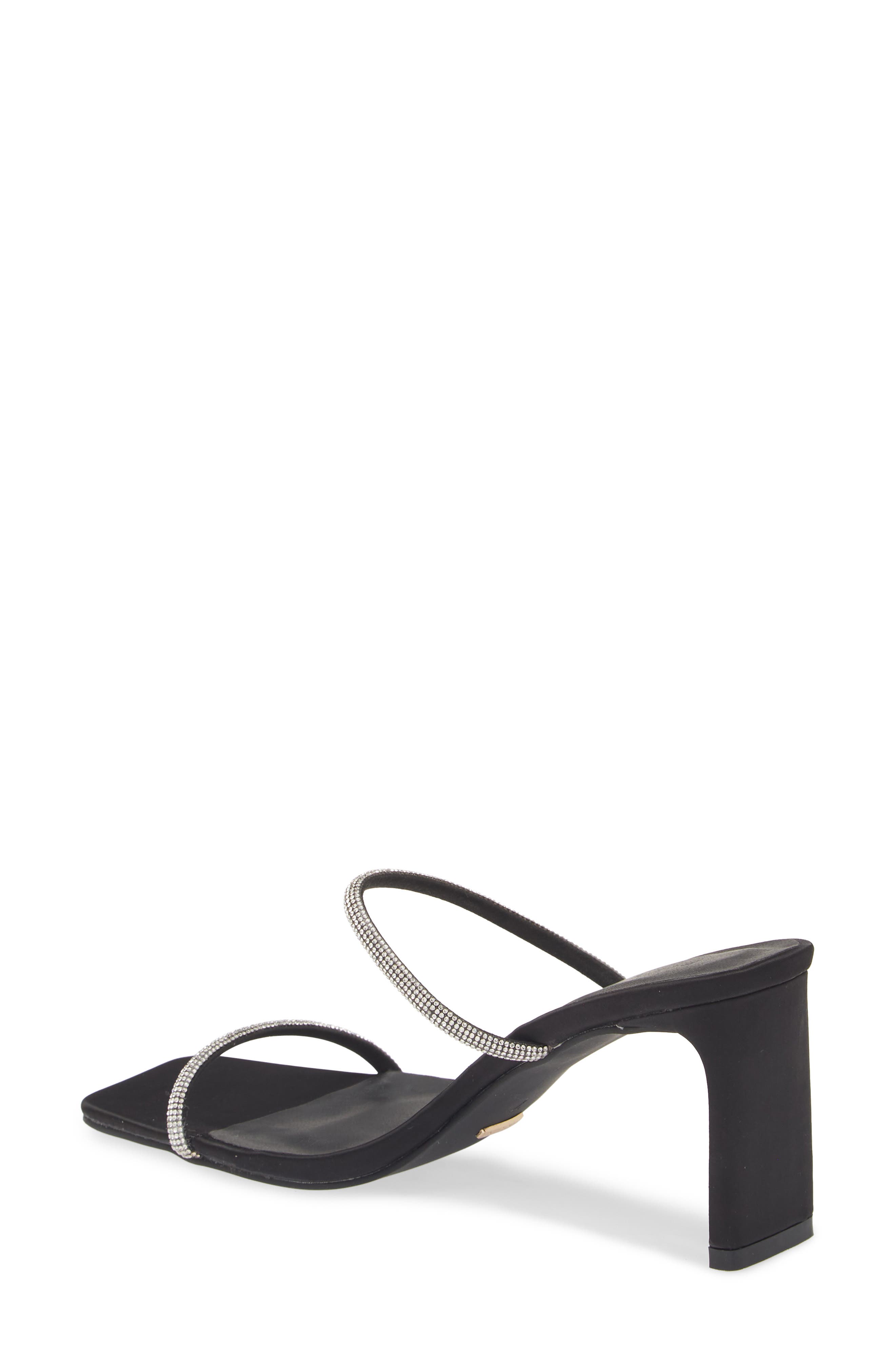 Billini Kallie Pavé Crystal Slide Sandal, Alternate, color, 