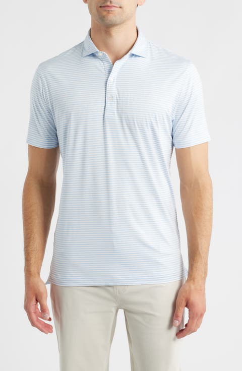 Seymour Stripe Featherweight Performance Polo