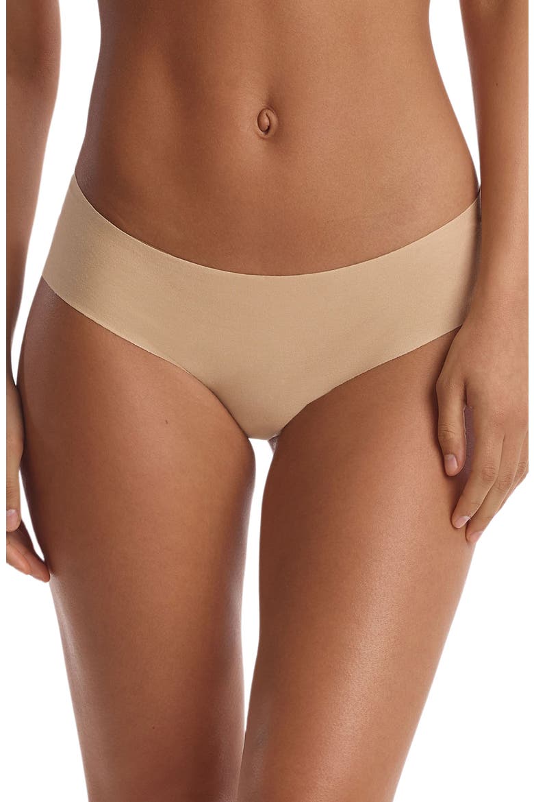 Cotton Blend Bikini, Main, color, TNU-BEIGE