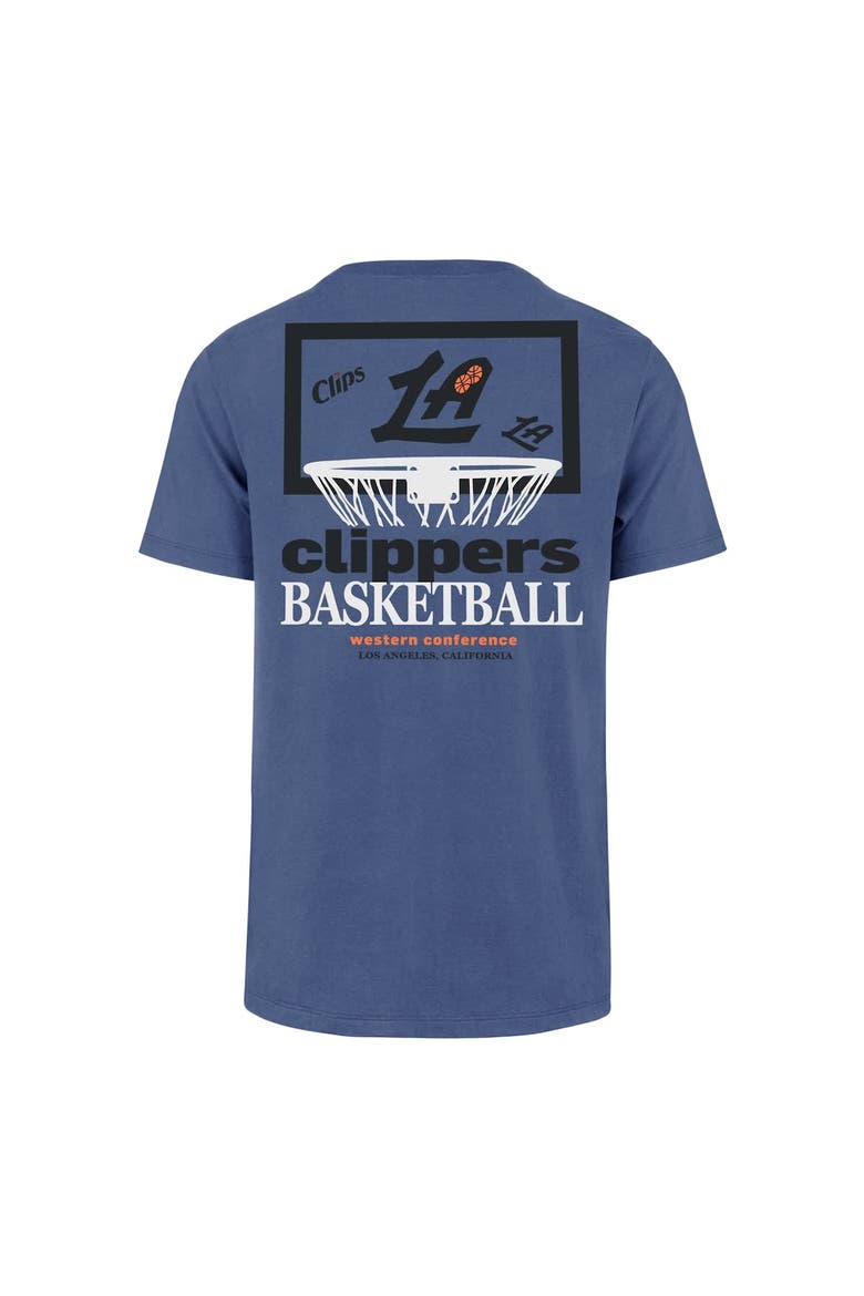 Men's '47  Blue LA Clippers City Edition Backboard T-Shirt, Alternate, color, Blue