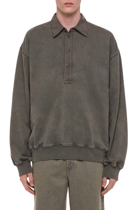 Garment Dyed Terry Polo