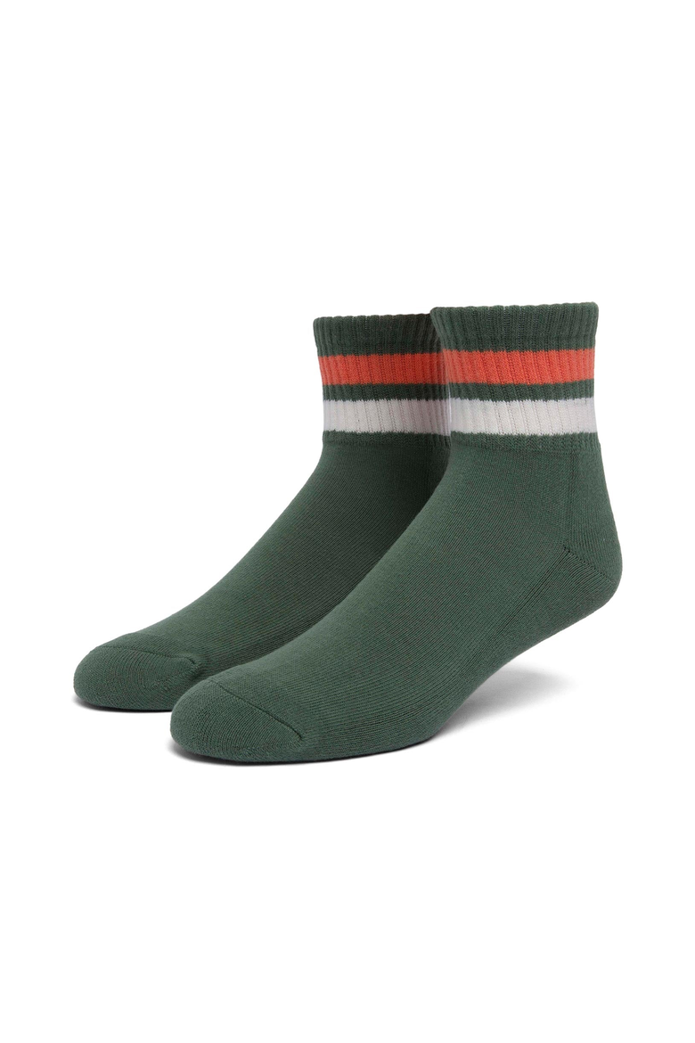 Trail Crew Quarter Sock 2 Pack, Alternate, color, Green and Natural