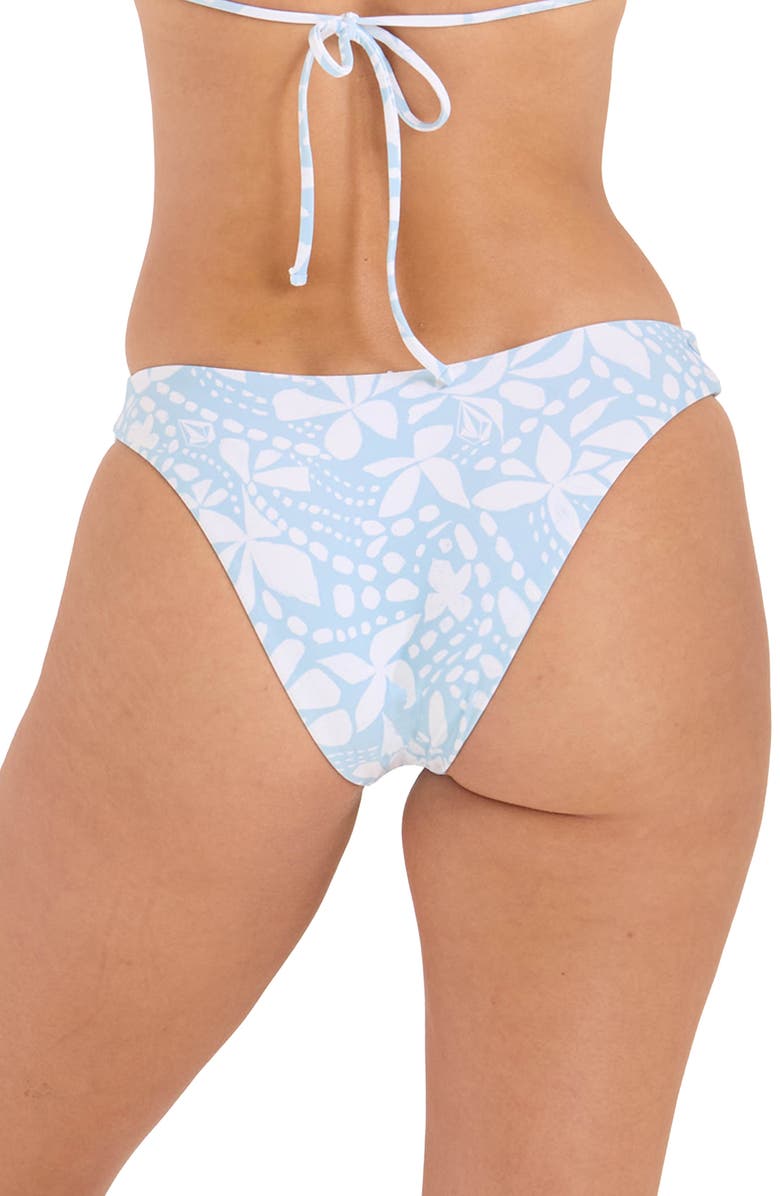 Volcom Stone '90s V-Cut Bikini Bottoms, Alternate, color, Summer Song