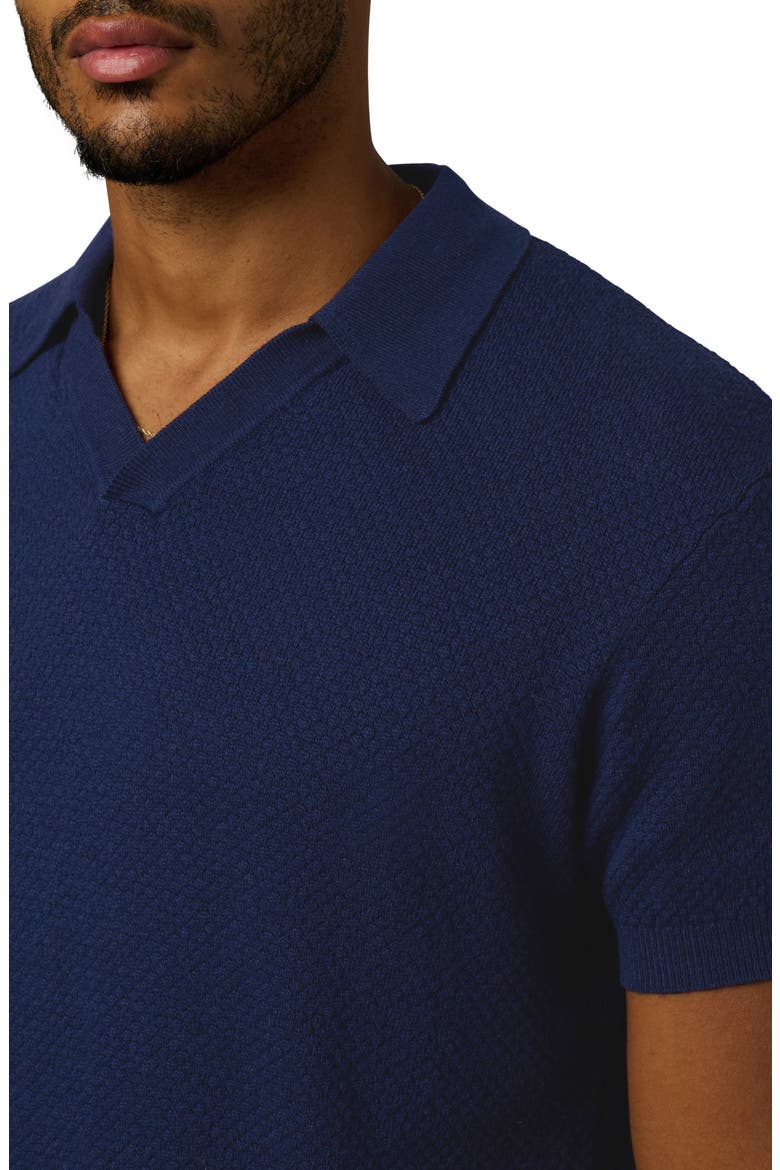 Johnny Collar Polo, Alternate, color, FRENCH NAVY
