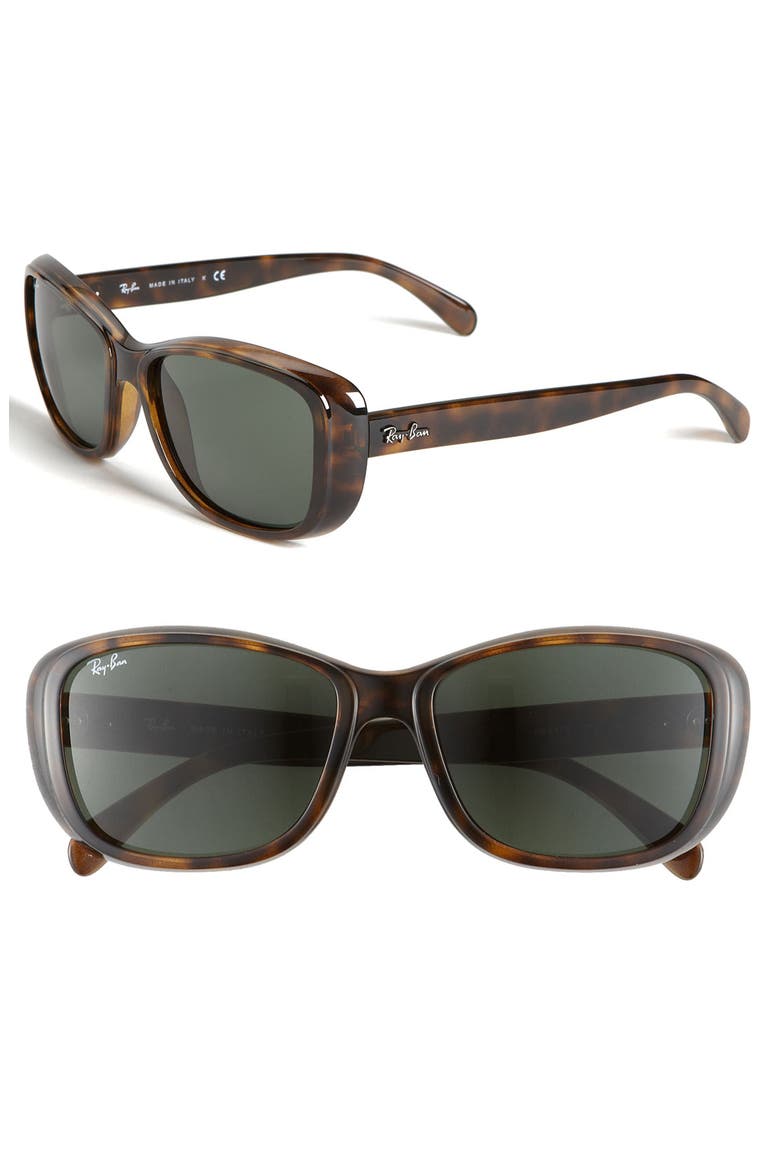 'Classic' 56mm Sunglasses, Main, color, LITE TORT