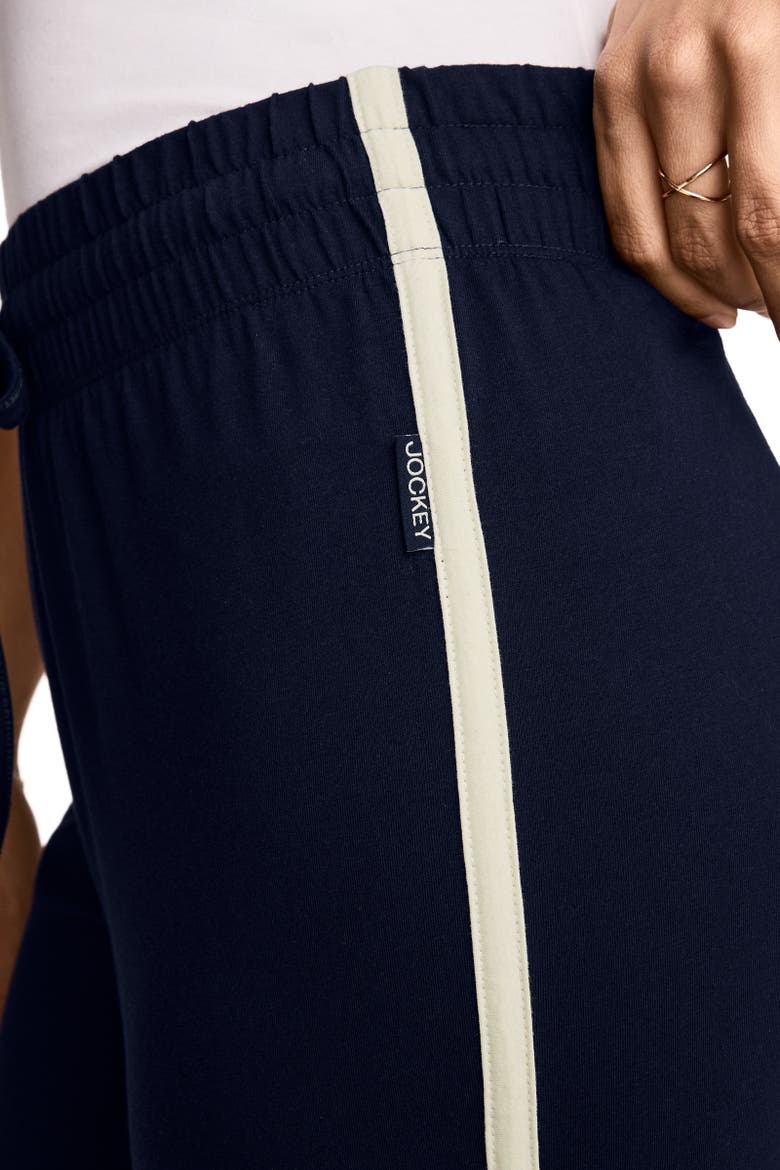 Womens Organic Cotton Stretch Jogger, Alternate, color, Jockey Blue