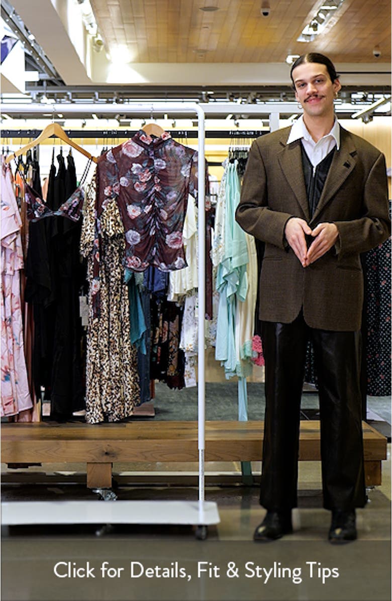 Rubi Ruched Sheer Mesh Top, sales video thumbnail