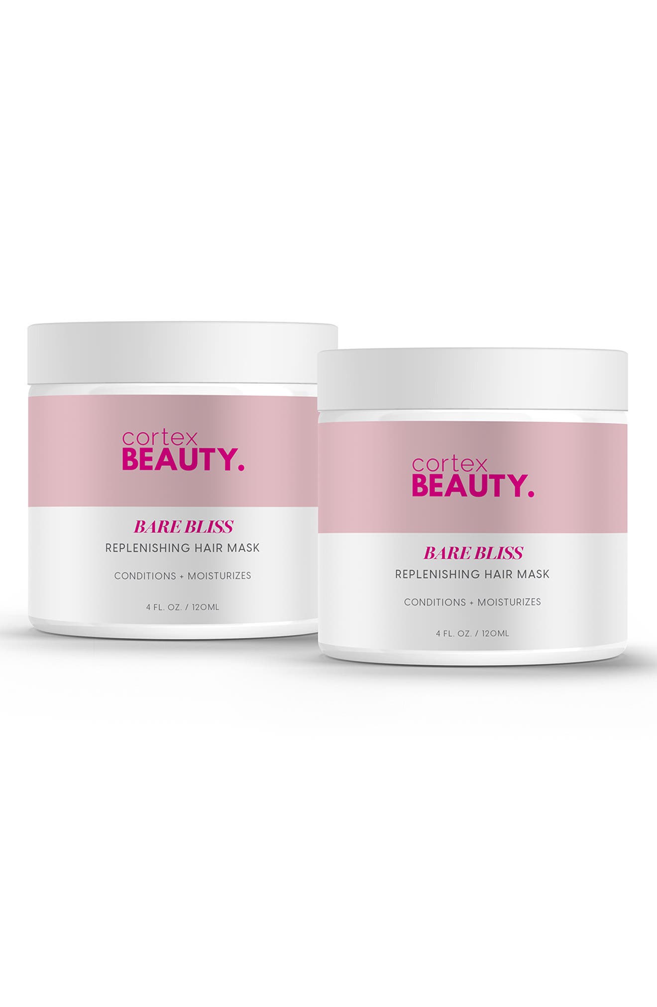 CORTEX BEAUTY Bare Bliss Replenishing Hair Mask - Pack of 2 (Women ...