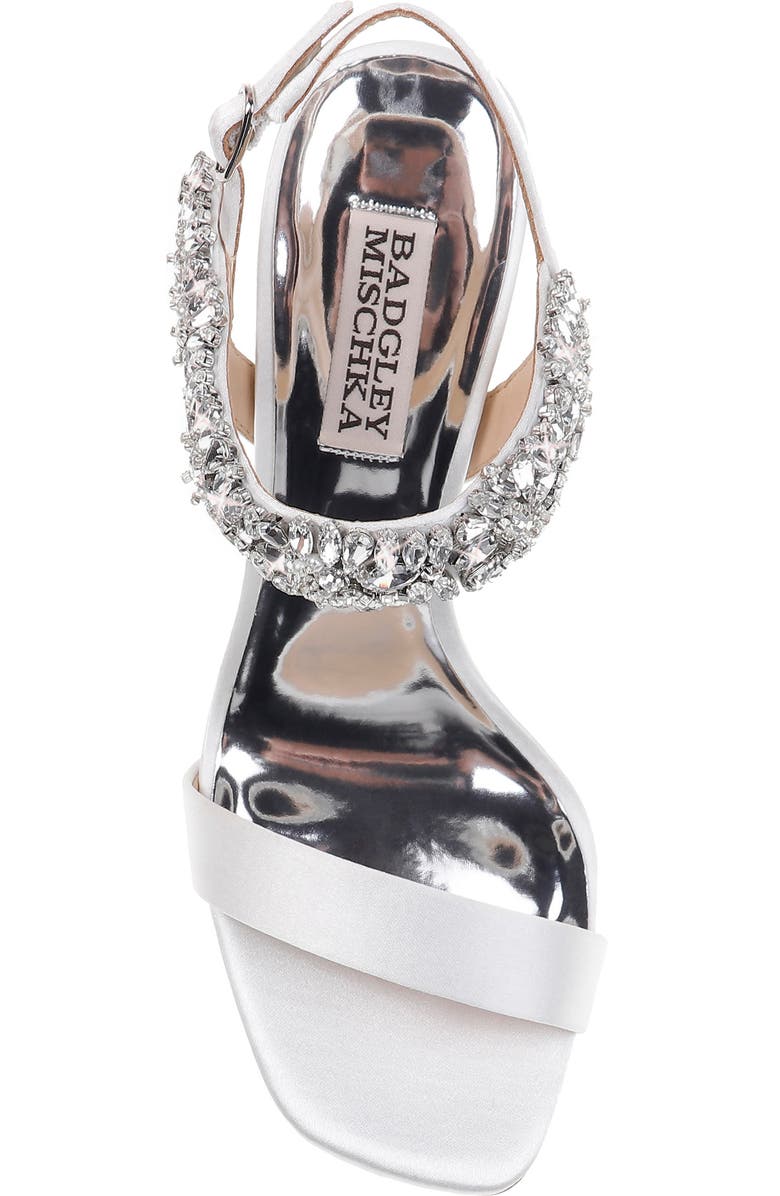 Badgley Mischka Collection Badgley Mischka Lilly Embellished Sandal, Alternate, color,