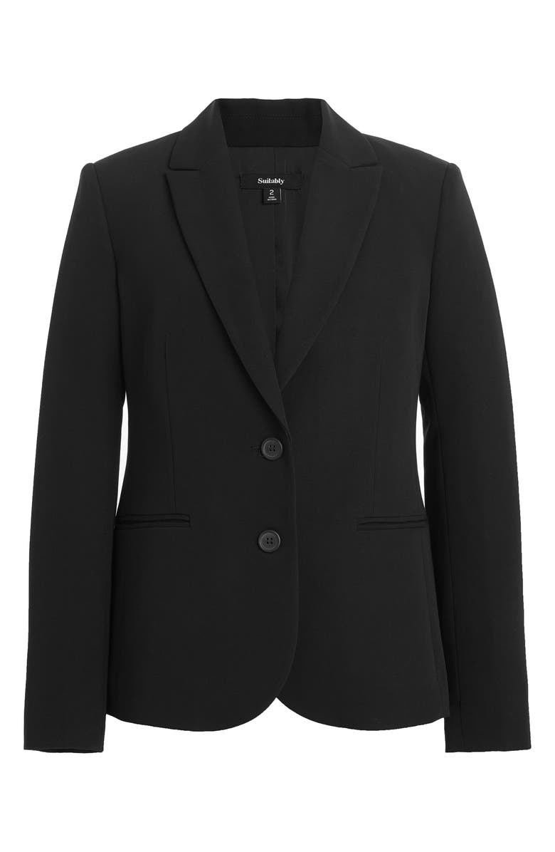 Suitably 24/7 Blazer, Alternate, color, Black